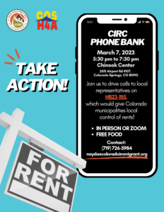 Phone Bank Graphic March 7, 2023 (Poster)