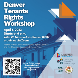 Denver Tenants Rights Workshop (English)